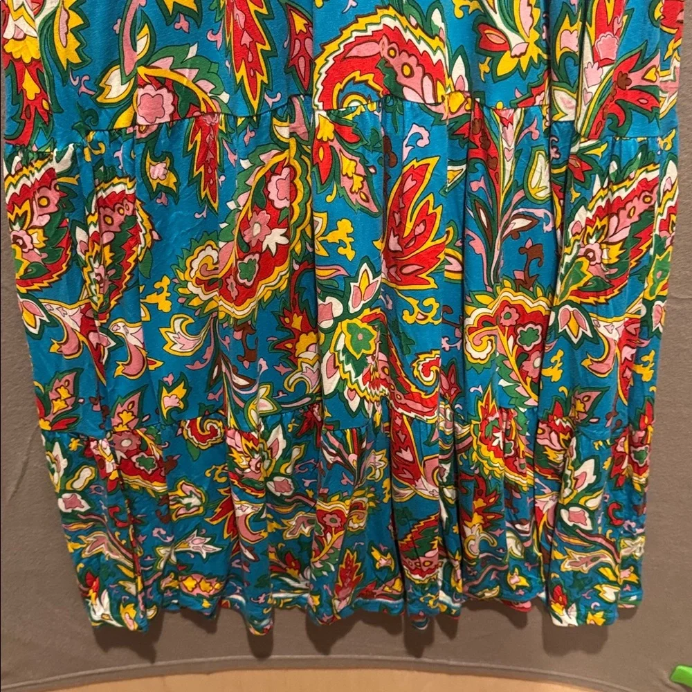 Boden Blue Floral Maxi Dress - Picture 4 of 6